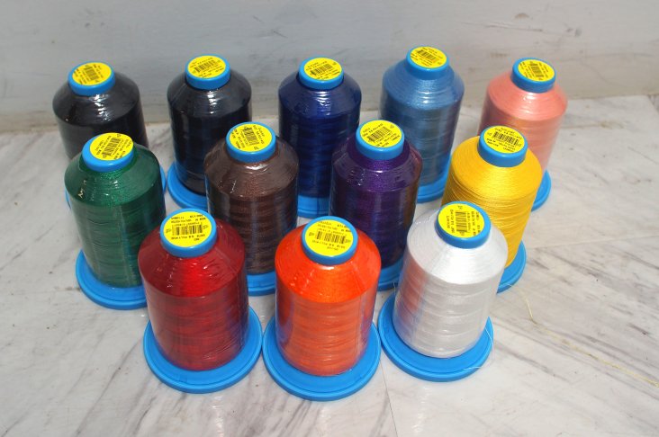 12 Color Commercial Embroidery Thread Pack 05 